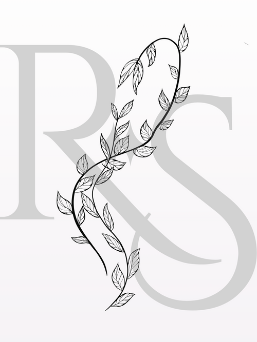 Decorative leaf design 