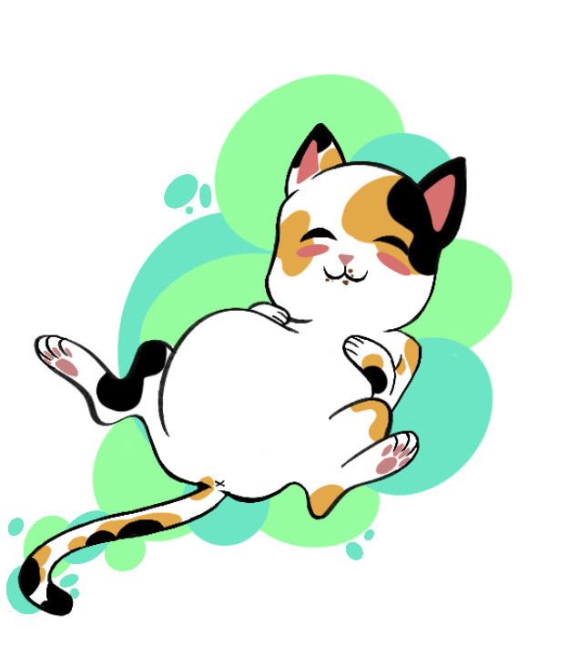 RSD- Calico Kitten 4" x 6" Sticker Sheet